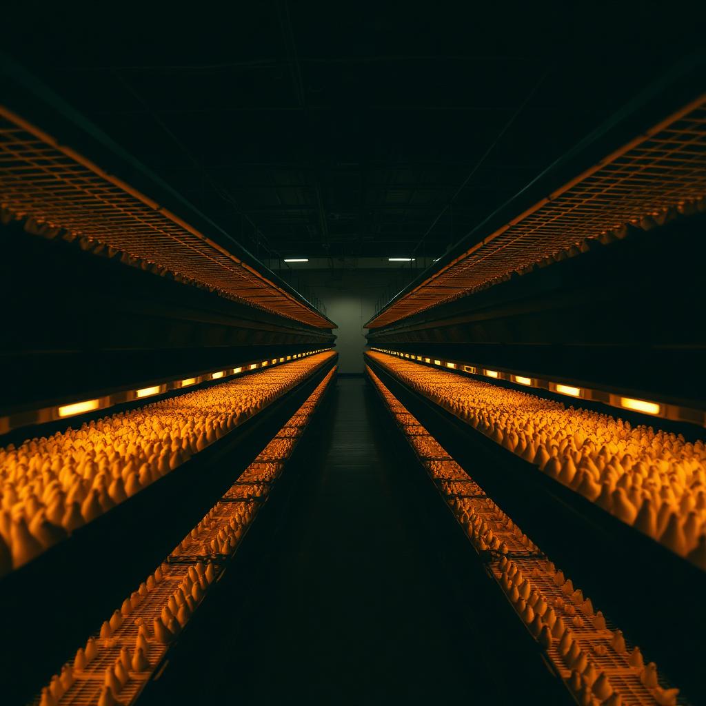 Centro de incubación con bandejas iluminadas